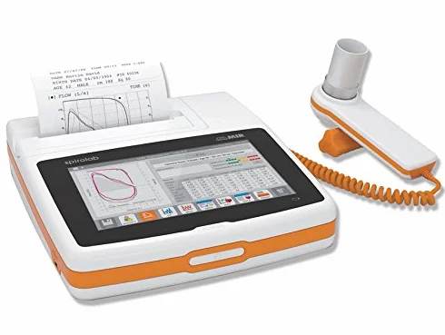 Spirolab Nuovo con Display a Colori, Stampante e Software, Spo2
