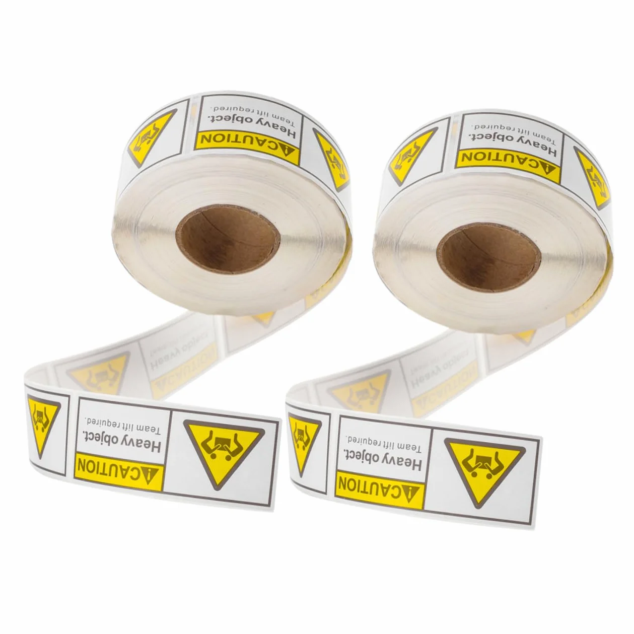 Gatuida 4rotoli Adesivi Avvertimento Sovraccarico Per Imballaggi Di Etichette Adesive Per Spedizione Sicurezza e Visibilità Per Spedizioni Pesanti