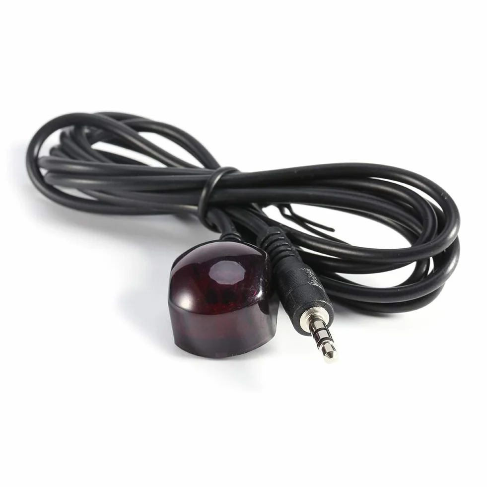 Estensore Ricevitore IR, Ripetitore IR Universale con Spina da 3,5 Mm, Emettitore Blaster Remoto a Infrarossi per Apparecchiature AV da 38 a 56 KHz, Scatole STB