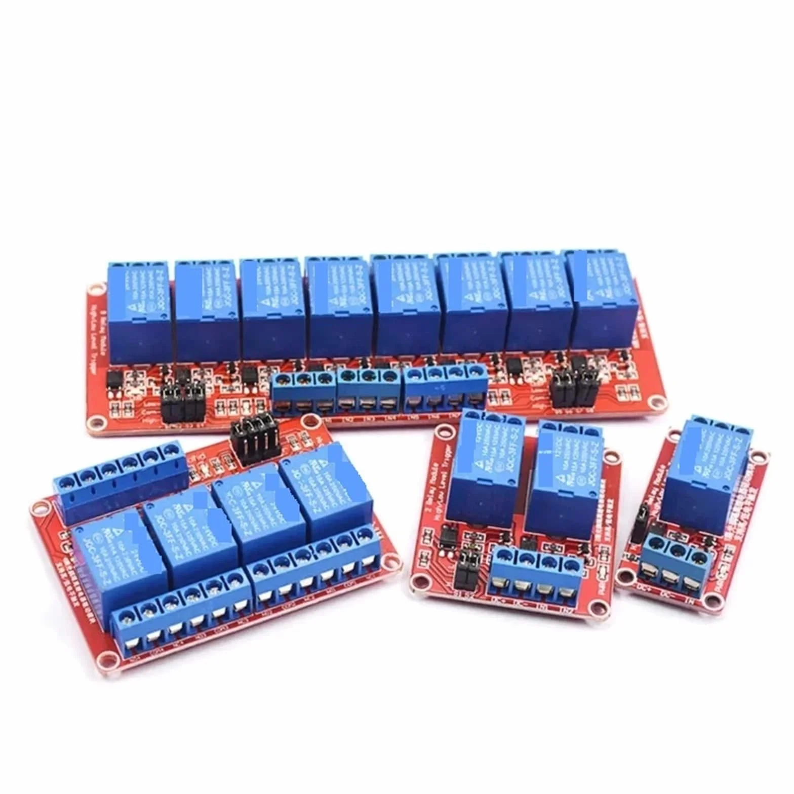 Modulo relè 5V 12V 24V con uscita relè optoaccoppiatore 1 2 4 6 8 canali Modulo relè Controllo apparecchiature di automazione(6 Channel 12V,5PCS)