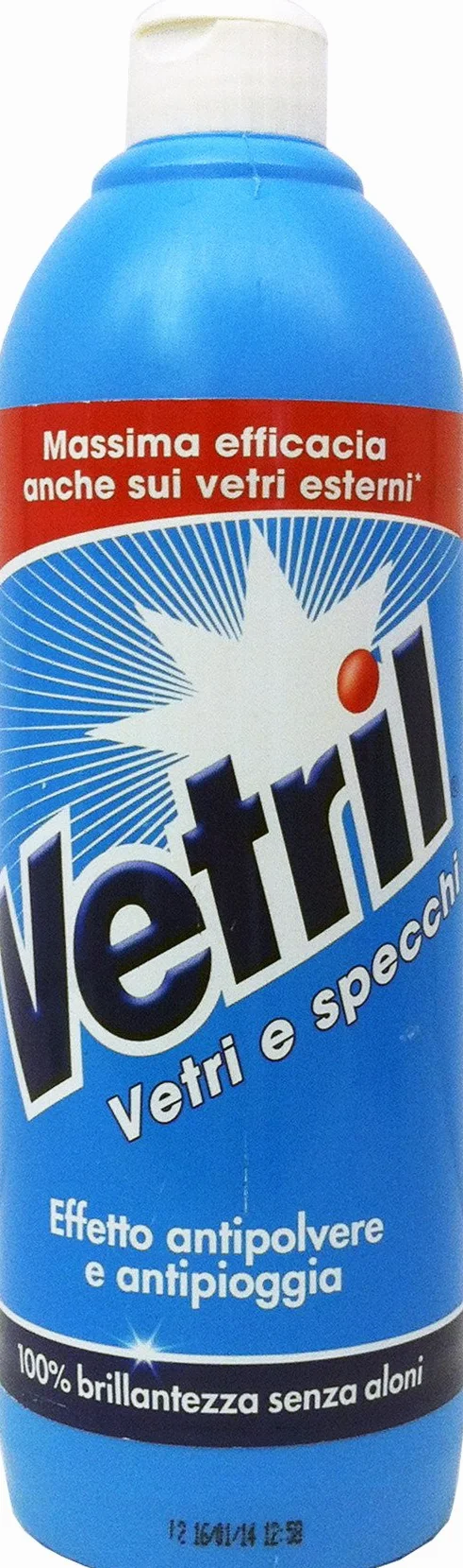 15 x VETRIL Vetri&Specchi Liq.Antipolvere&Antipiog.Squeeze 650 Ml