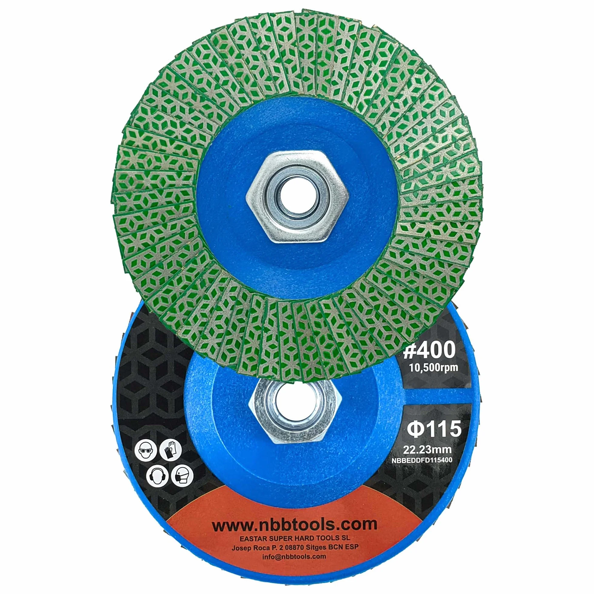 NBB Rotella a lamelle diamantate disco mola sgrossatura diamantata lama tazza smerigliatrice levigatura per ceramica gres porcellana pietra granito piastrelle M14 flangia per smerigliatrice angolare