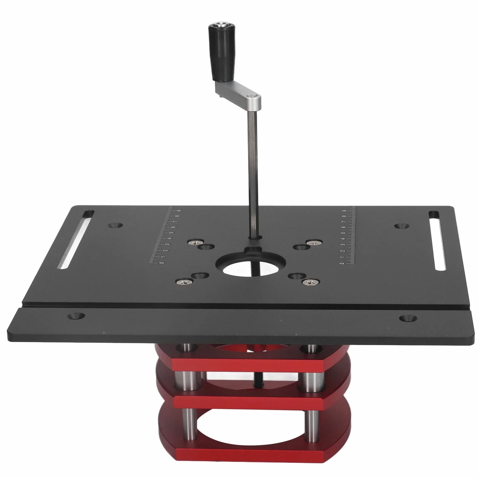 Kit di Sollevamento del Router, Sollevamento Manuale Kit del di Sollevamento del Router Tavolo del Router Inserto Piastra di Base di Sollevamento del Router