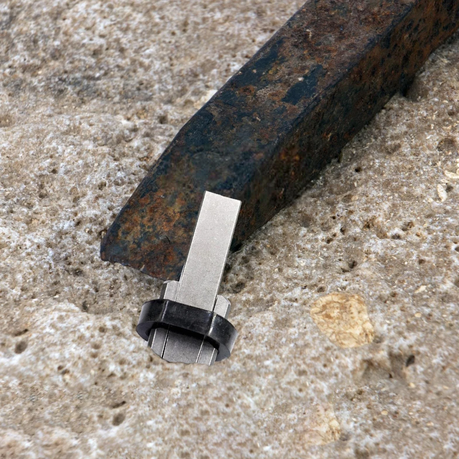 Dischi a cuneo e molla | Cuneo in metallo – Strumenti per taglio di pietra per granito, cemento, , rocce, rocce vulcaniche, rocce calcaree