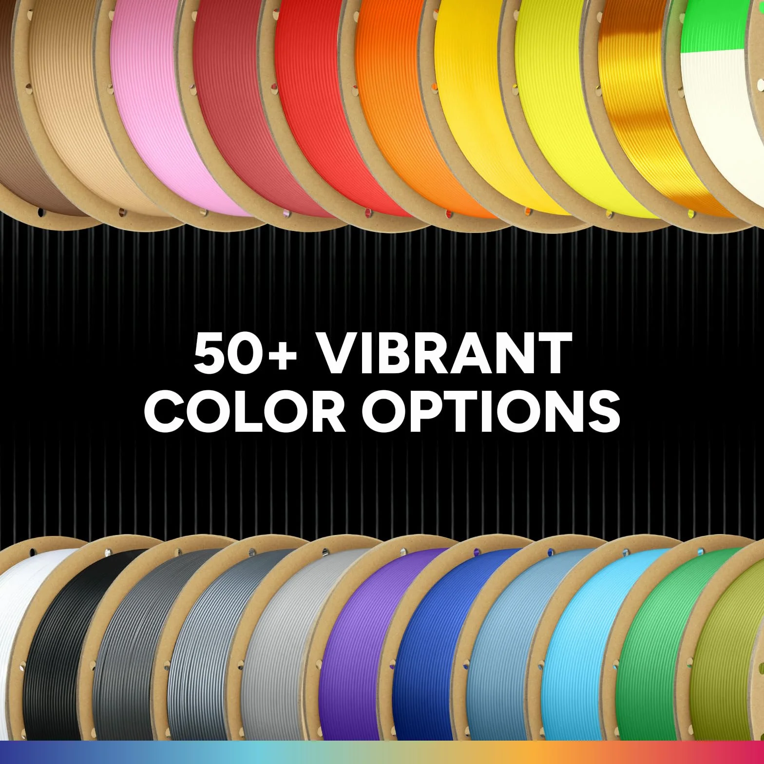 OVERTURE Glow PLA Filamento 1,75 mm 1 kg Bobina per Stampante 3D, Verde (Glow in Dark)