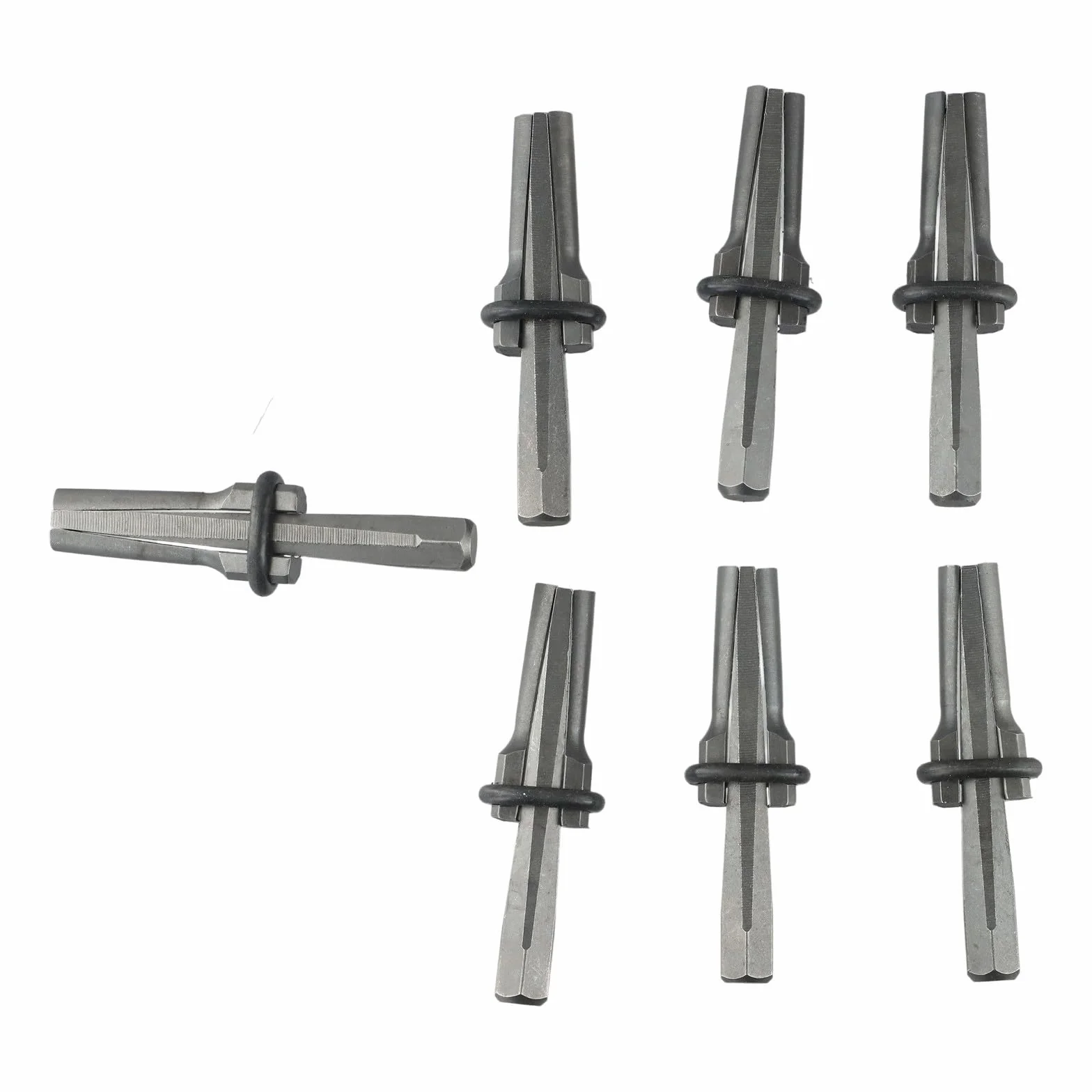 Set di 7 cunei da 14 mm, strumenti manuali per dividere pietre dure, roccia, granito, calcestruzzo