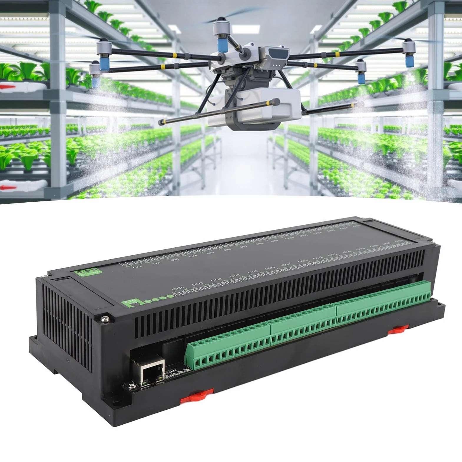 Modulo relè Ethernet, Scheda Controller relè Ethernet Stabile e Veloce a 30 per l'industria