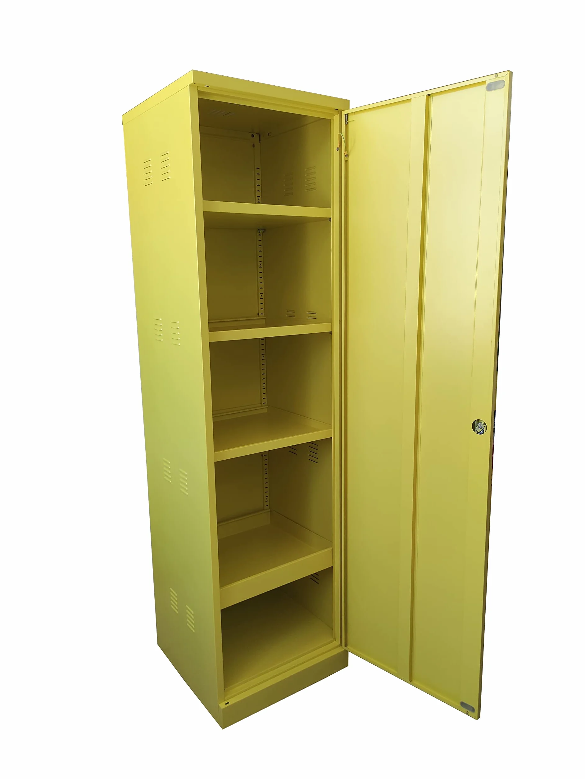 ARMADIO IN METALLO PER VERNICI E SOLVENTI, CM 54x55X200 H