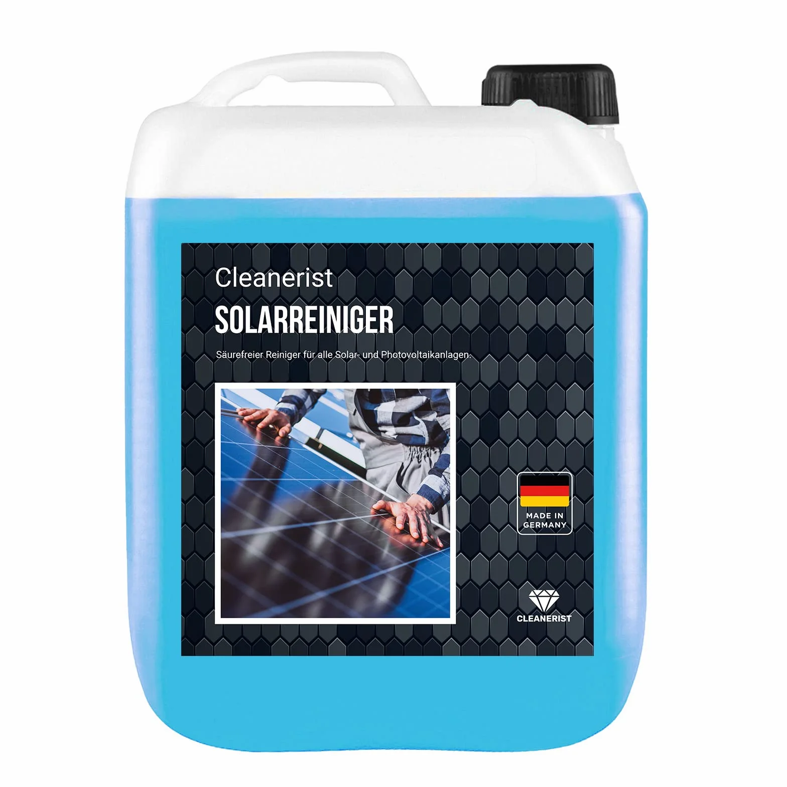 Detergente concentrato 1:50 per impianti fotovoltaici e pannelli solari 10 l AP24