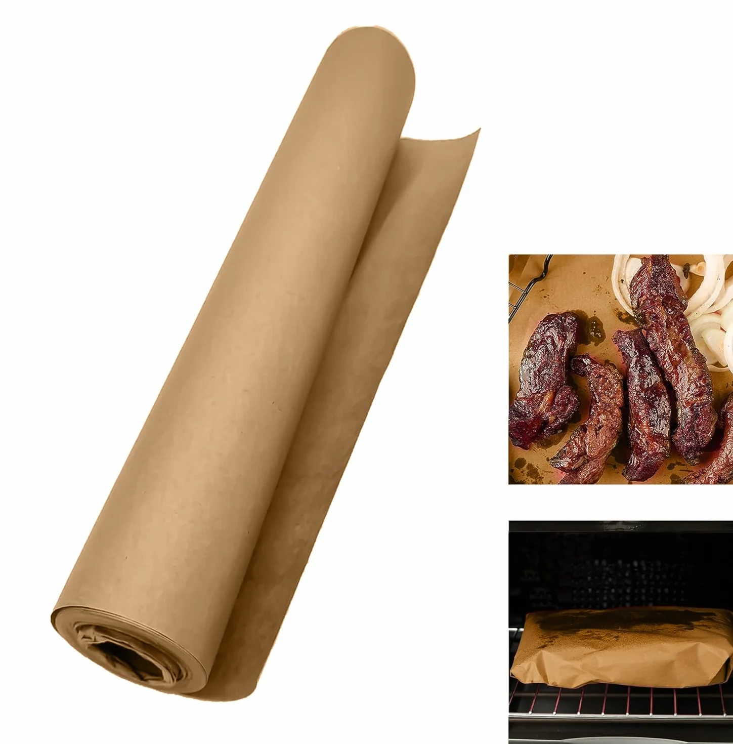 Carta da macellaio, carta kraft, carta da macellaio, carta pesca per barbecue, affumicatore, carne di pesce, salsiccia, perfetta cottura di succosi