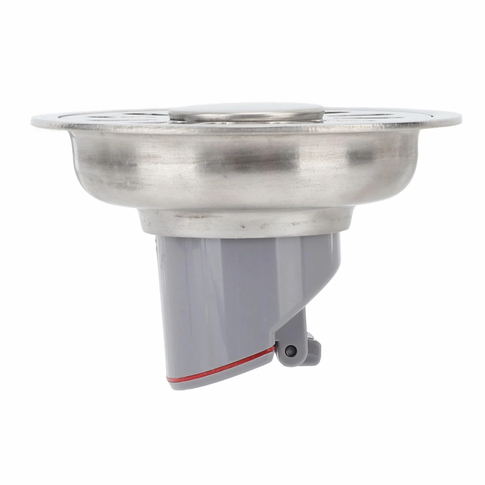 Scarico a Pavimento Tondo in Acciaio Inox 304 Antiodore Diametro 9 cm