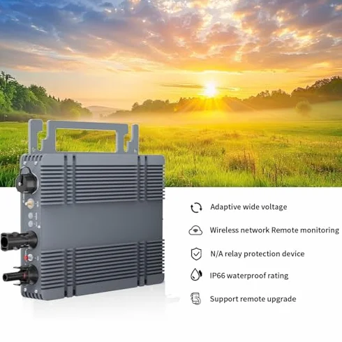 Solar Grid Micro Inverter 200W IP66 Waterproof Monofase