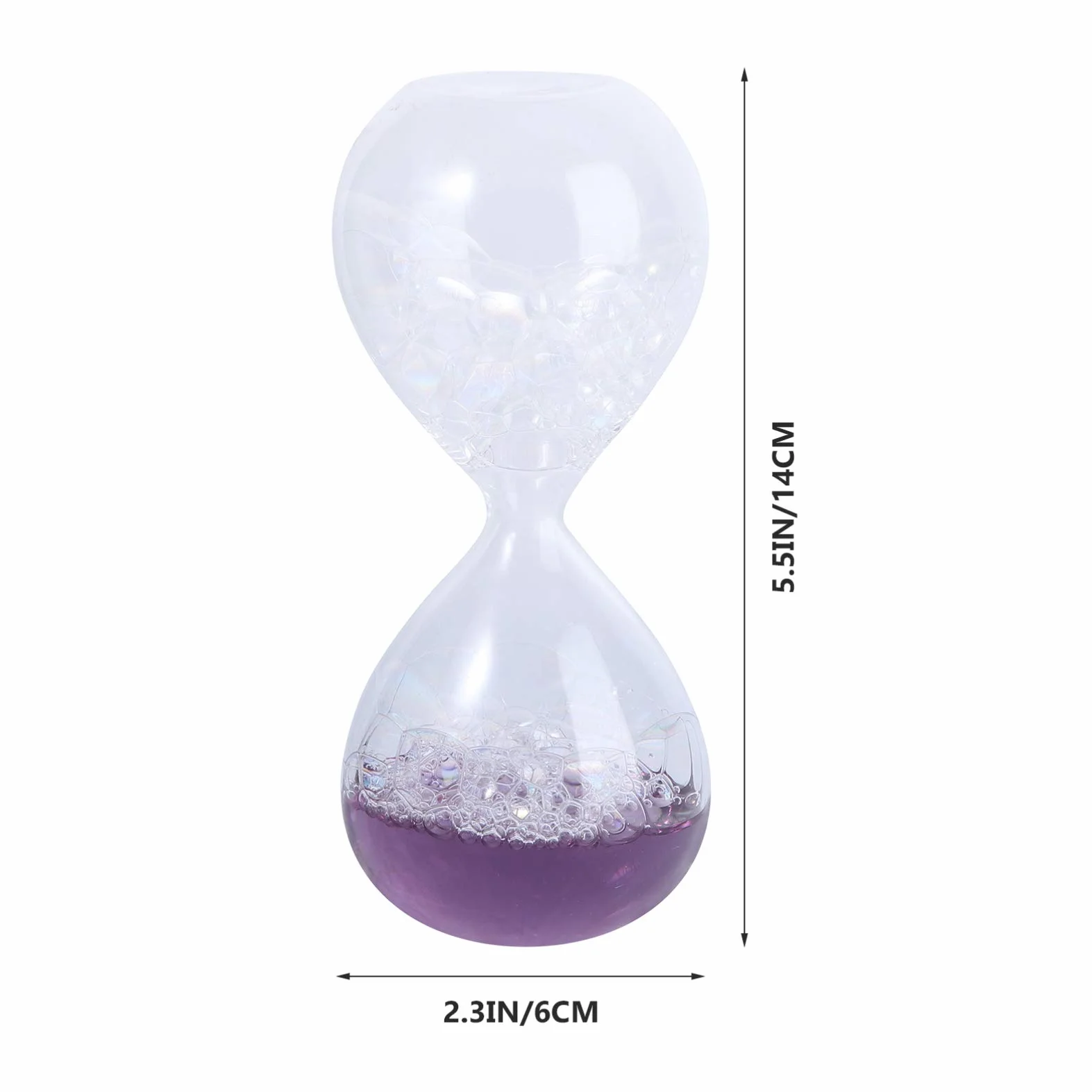 HEMOTON Bubble Timer 5 Pollice Olio Gocce Clessidra Cucina