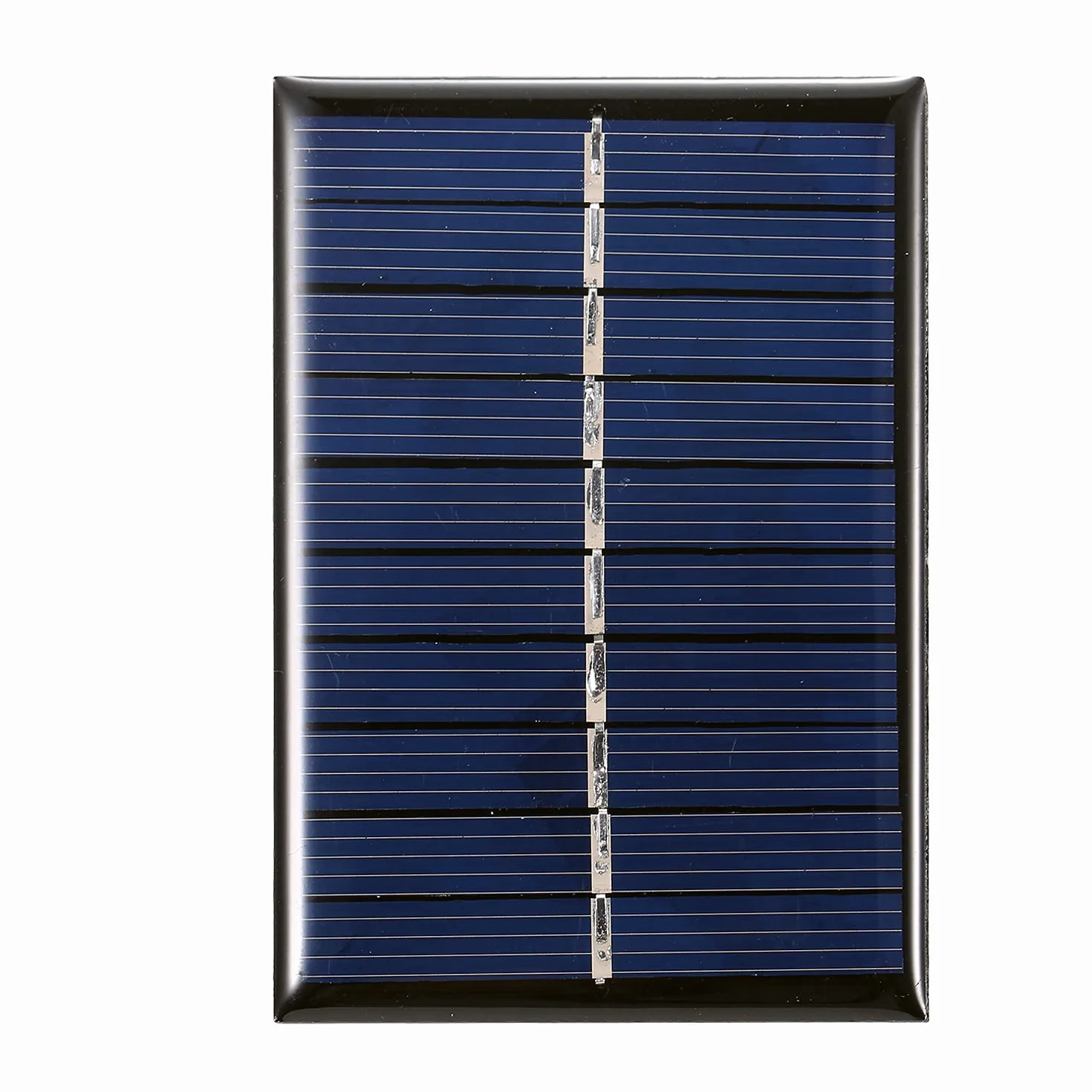 0.5W 5V Mini Pannello Solare Policristallino Silicone Piccola Cella Solare FAI DA TE Impermeabile Campeggio Portatile Potenza Pannello Solare Compatibile per Giocattoli Lampada Luce Ventilatore Pompa