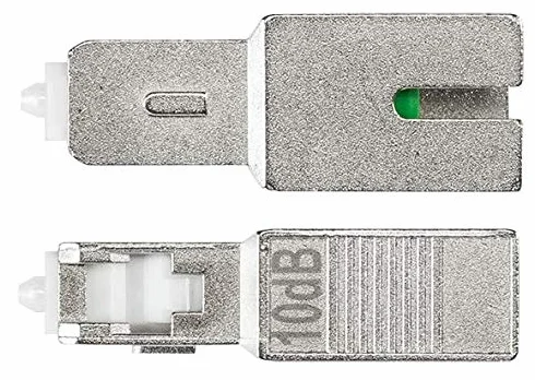 Axing OZU 3-05 - Attenuatore ottico 5 dB SC/APC in fibra di vetro 10 db