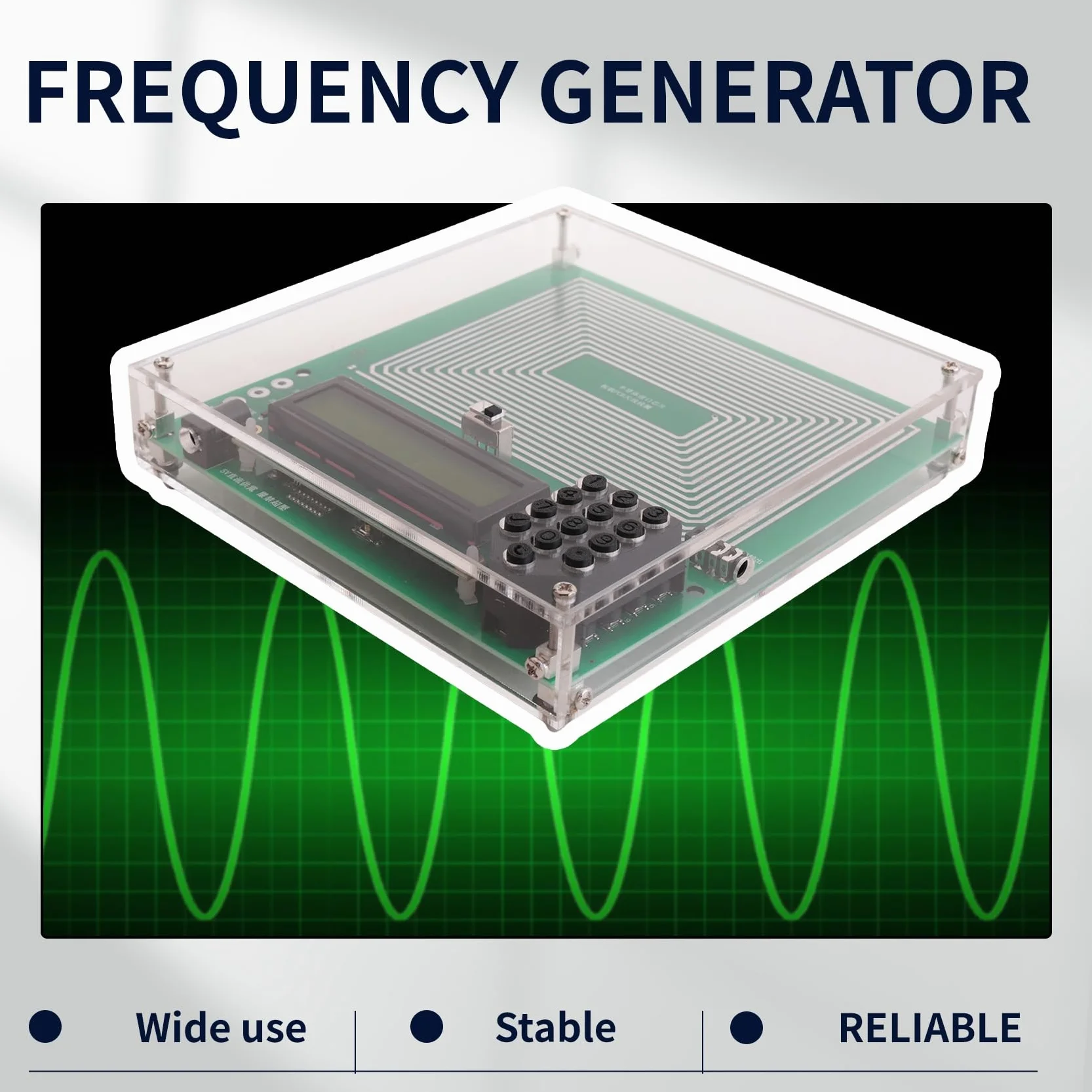 Generatore di Risonanza 0,01-30000Hz Regolabile Sinusoidale Frequenza Ultra Bassa Macchina