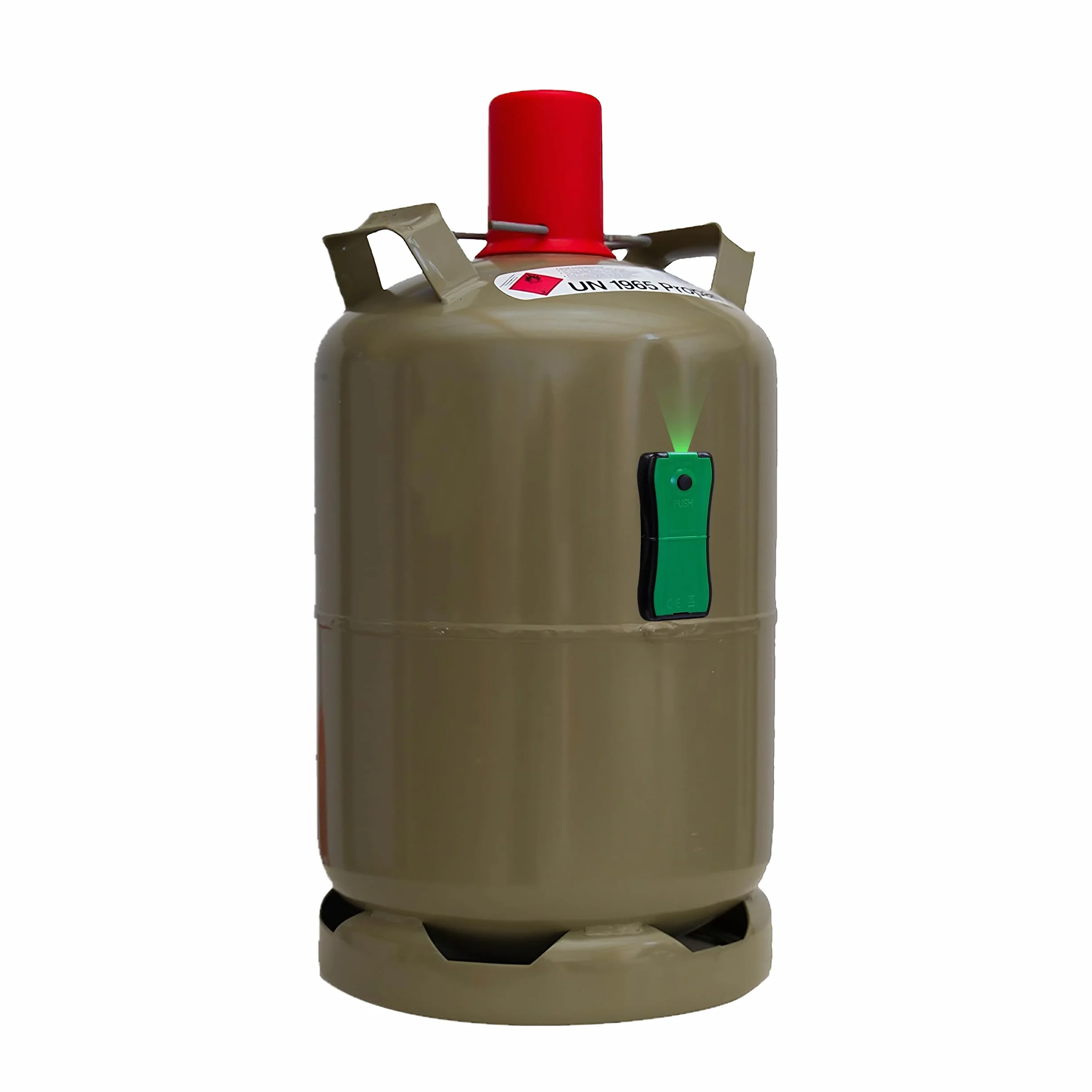verde/nero misuratore di livello del gas per bombole di gas con sensore ad ultrasuoni GL-3001-28