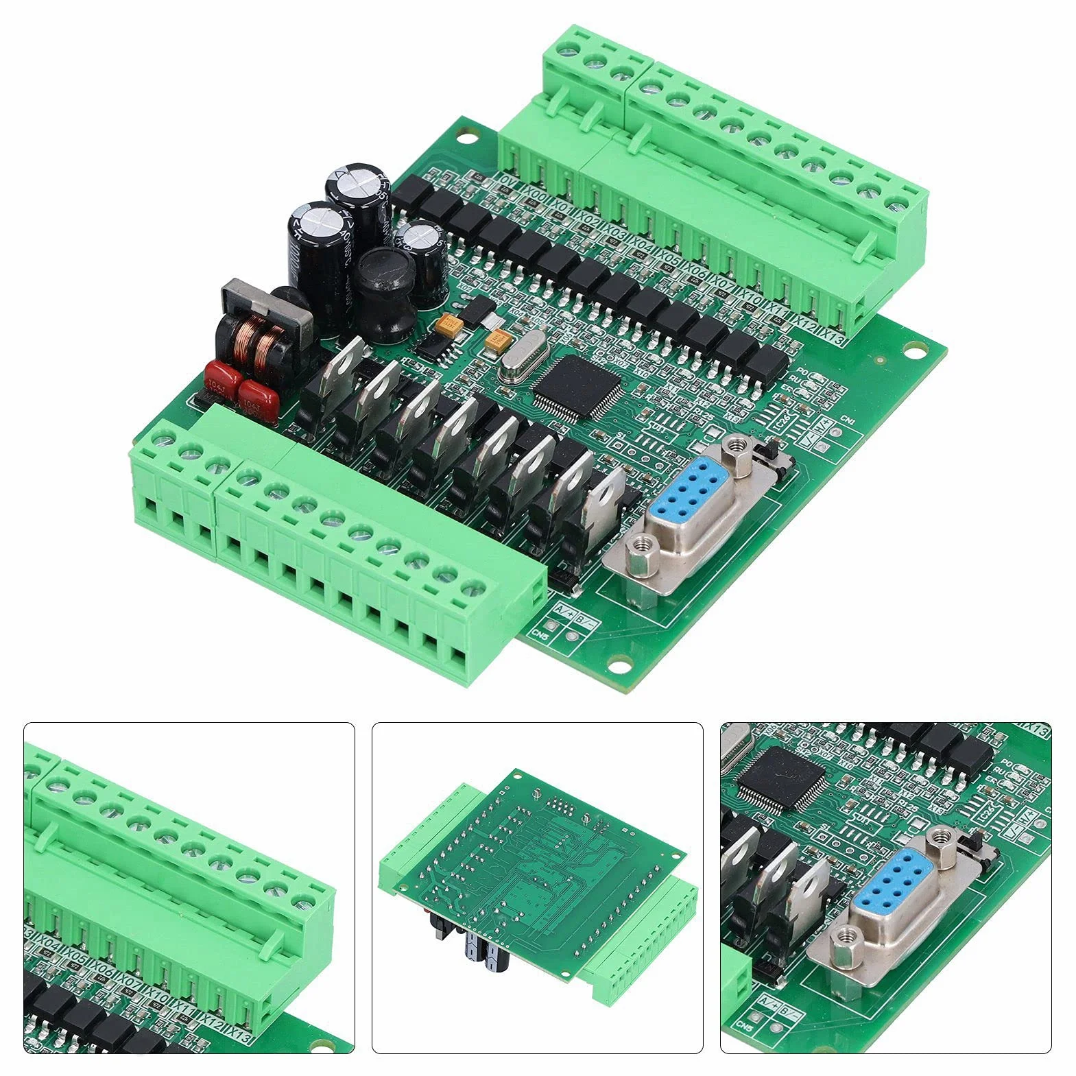 Controller Logico Programmabile automazione industriale computer industriale PLC DC 12V Parte Accessoria Modulo Scheda di Controllo Industriale 2N20MT(With Shell )