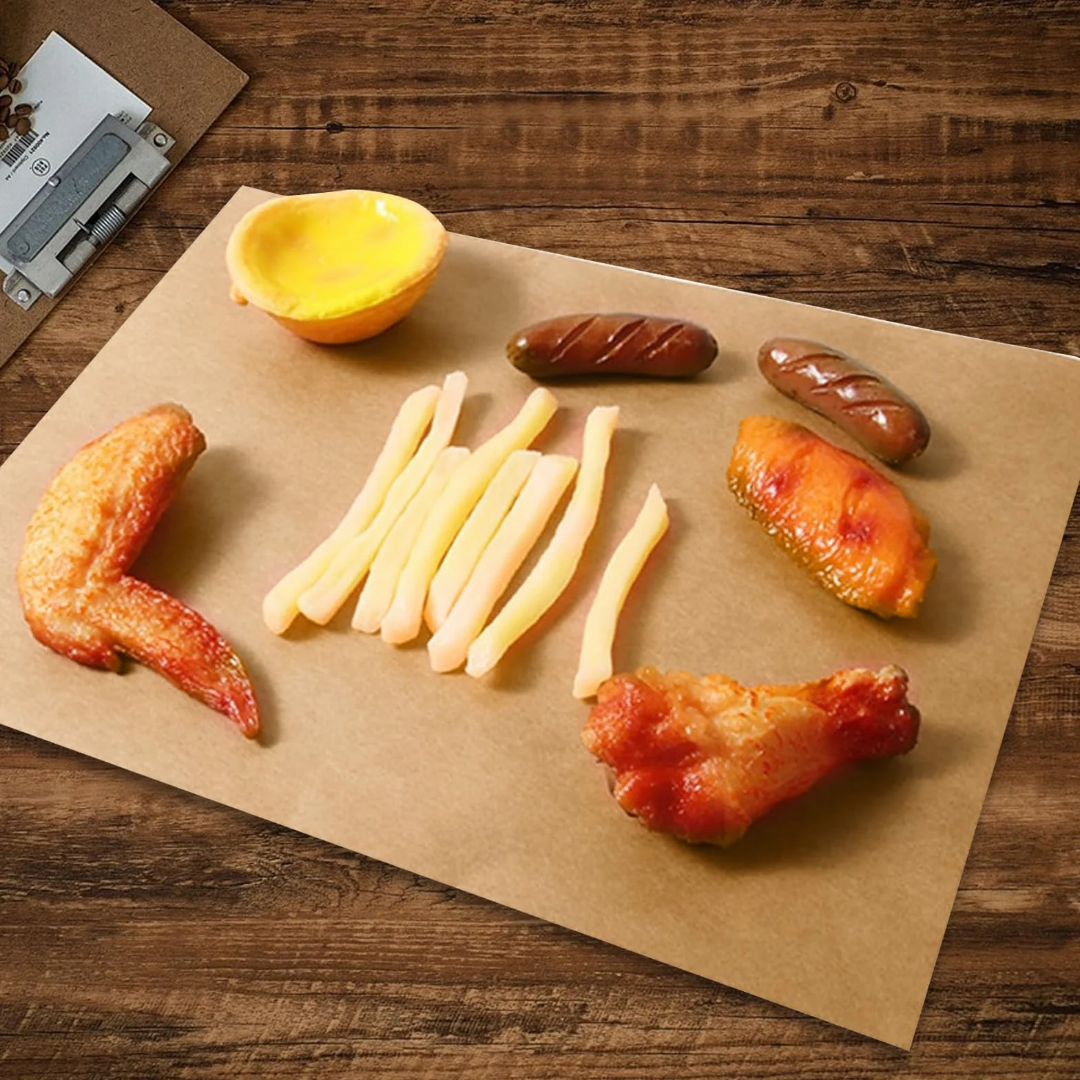 Carta da macellaio, carta kraft, carta da macellaio, carta pesca per barbecue, affumicatore, carne di pesce, salsiccia, perfetta cottura di succosi