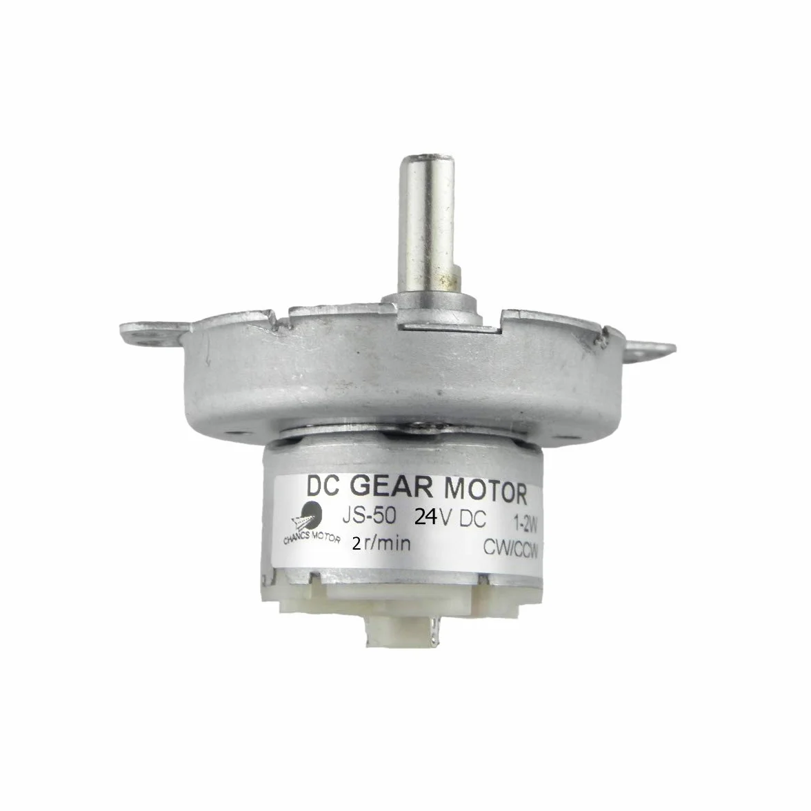 CHANCS JS-50 24V 2RPM DC Motoriduttore D-Shaft Motore elettrico