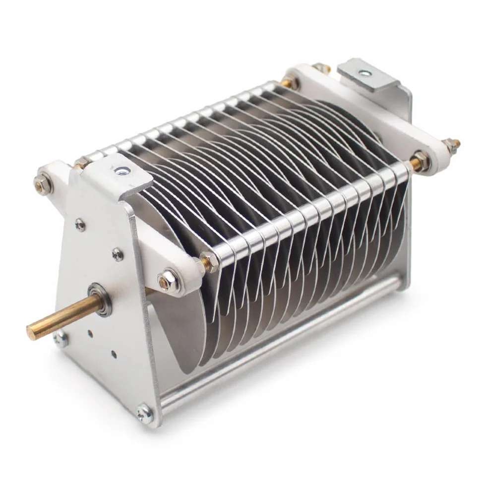 Toplionace Condensatore Variabile ad Aria 20-240P, Condensatore di Sintonia ad Alta Tensione 2kv per Progetti di Radio e Amplificatori