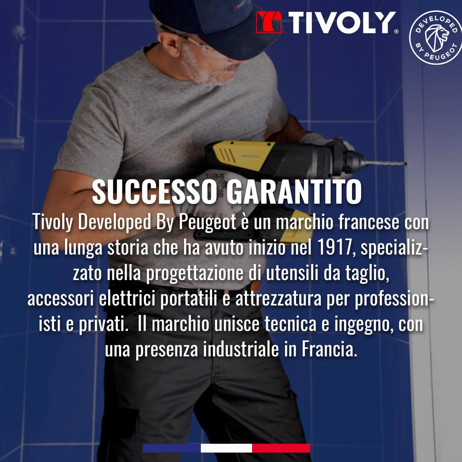 TIVOLY - Set di 3 spazzole manuali - Spazzole metalliche in acciaio, ottone e acciaio inox - Impugnature ergonomiche