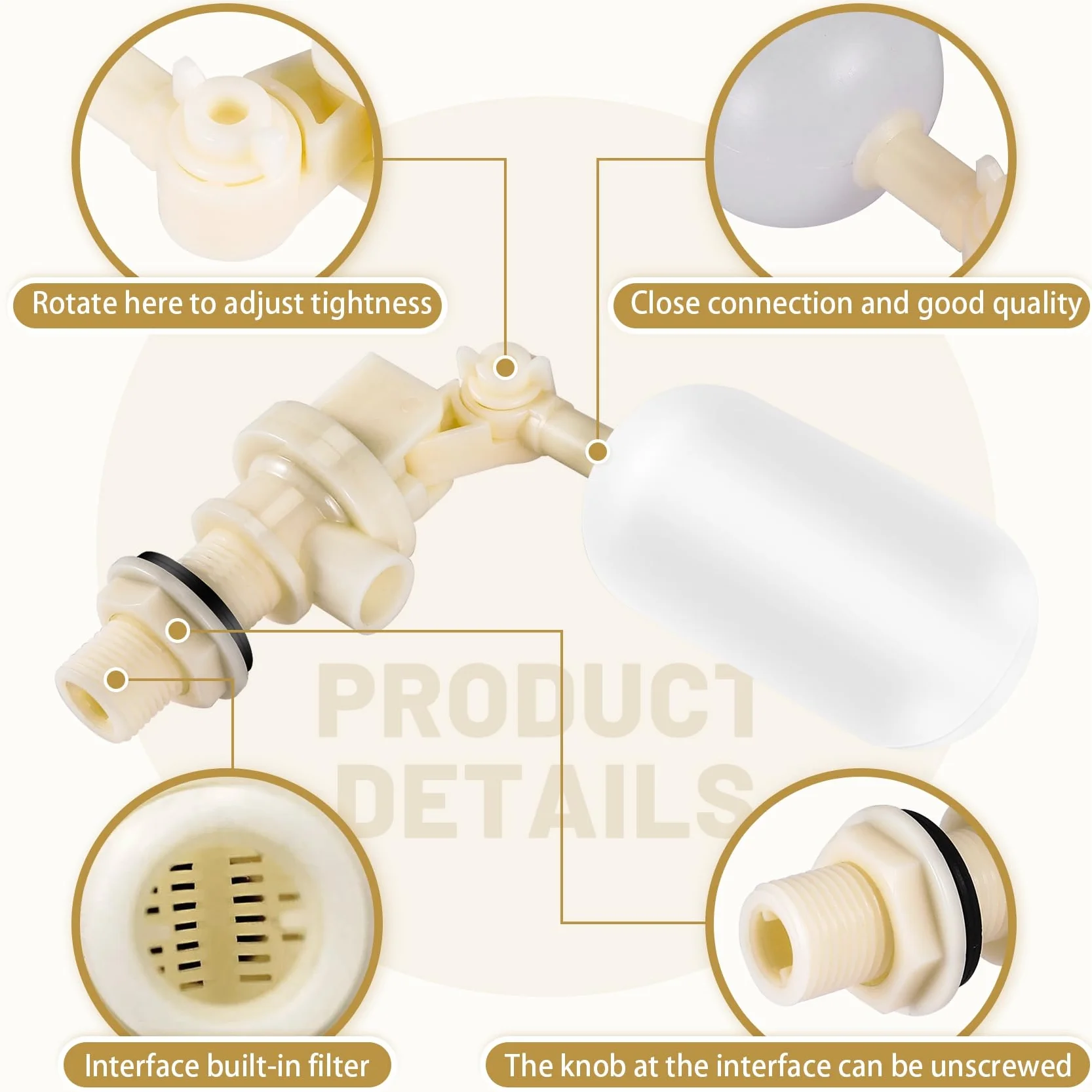 Valvola galleggiante per acqua automatica Waterer SchüSsel bestiame capra pecora maiale cane acqua trogolo forniture fattoria