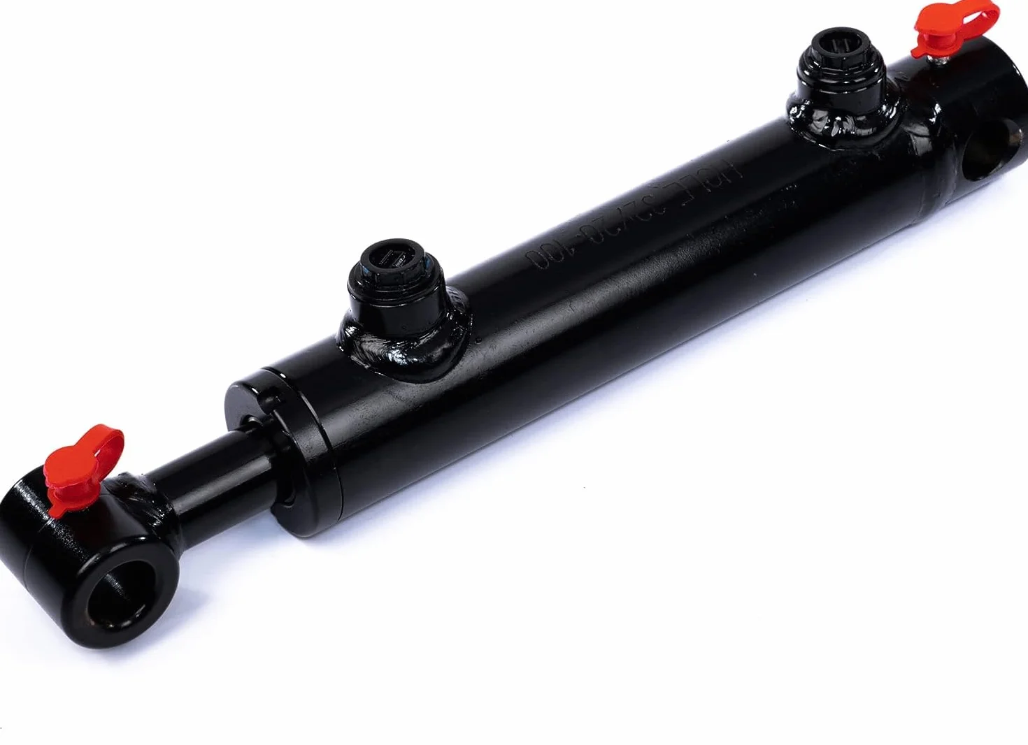 Cilindro idraulico a doppia azione con foro trasversale (60/30, 600 mm)