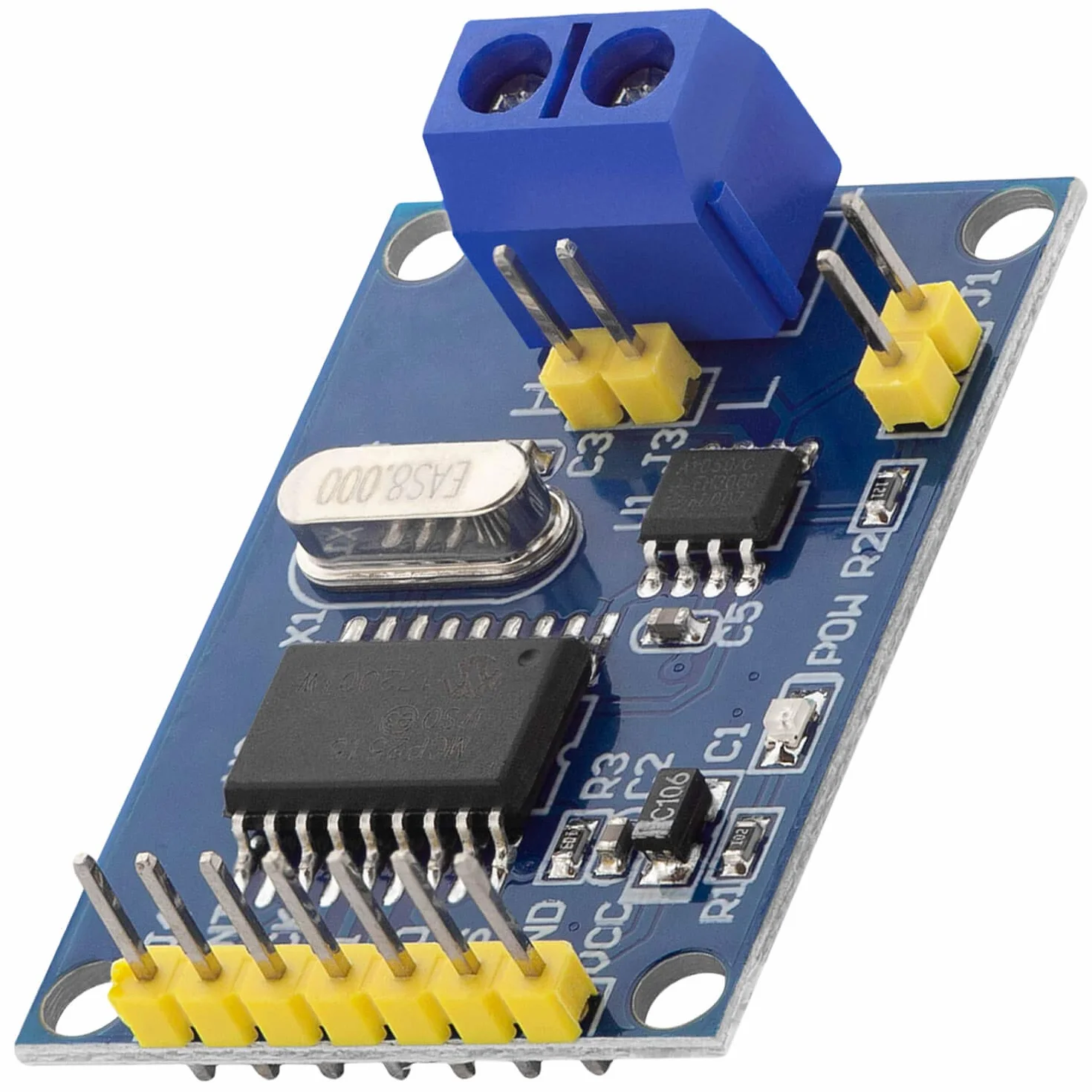 AZDelivery Modulo MCP2515 CAN Bus Shield SPI compatibile con Arduino incluso un E-Book!