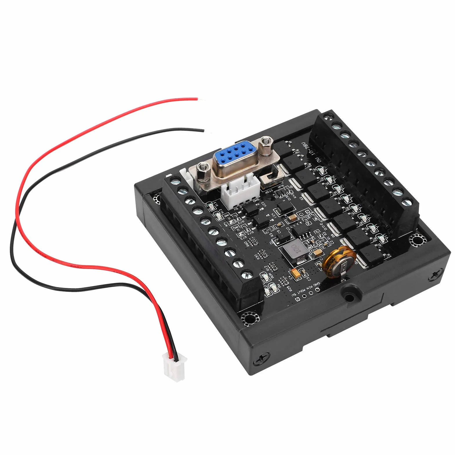 Controllore programmabile PLC FX1N‑20MT Controllore programmabile Modulo PLC Scheda regolatore Forniture industriali DC24V