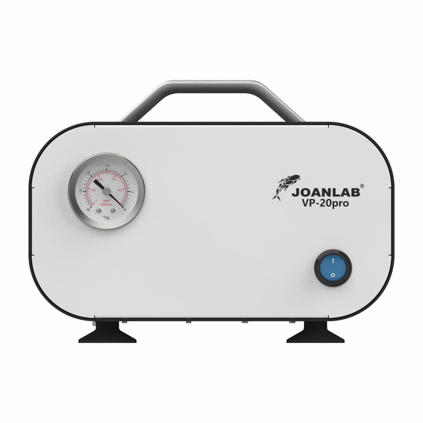 JOANLAB Pompa Vuoto Senza Olio, Regolabile 20L/min & 0.08MPa, Pompa Vuoto a Membrana per Filtrazione Laboratorio, Ricerca, Industriale(VP-20PRO)