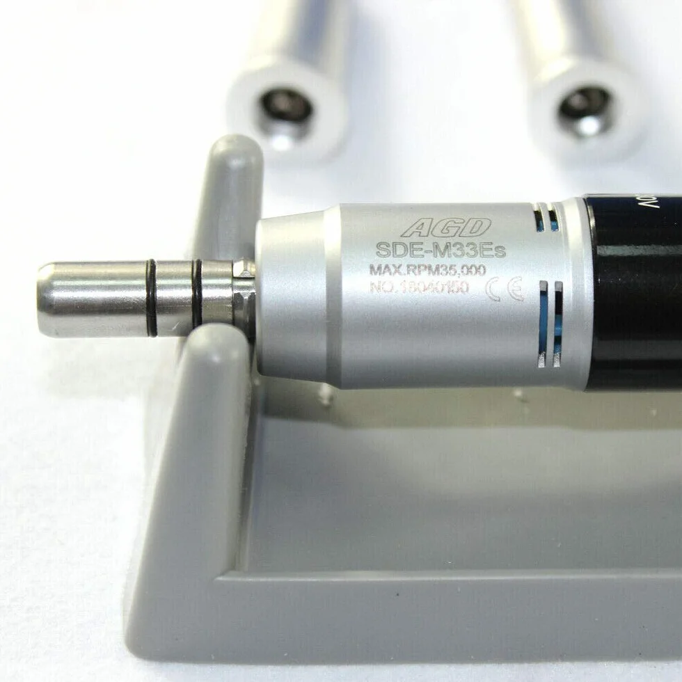 N10 - Micromotore da laboratorio 0-35,000 rpm, motore elettrico per lucidatura Straight& Contra Aangle manipolo 35 K attrezzatura da laboratorio