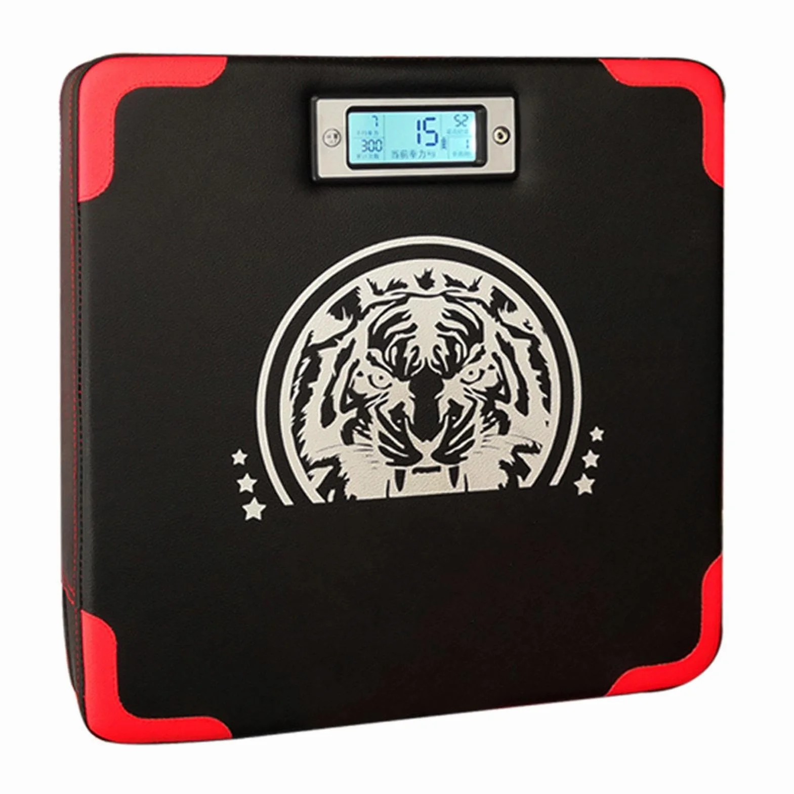 Tester di forza di boxe - Tester di forza pugilato Punch | Punch Force Testing Machine, Test di resistenza Sacchetto di pugno con contatore di visualizzazione LED, allenamento di boxe regolabile in
