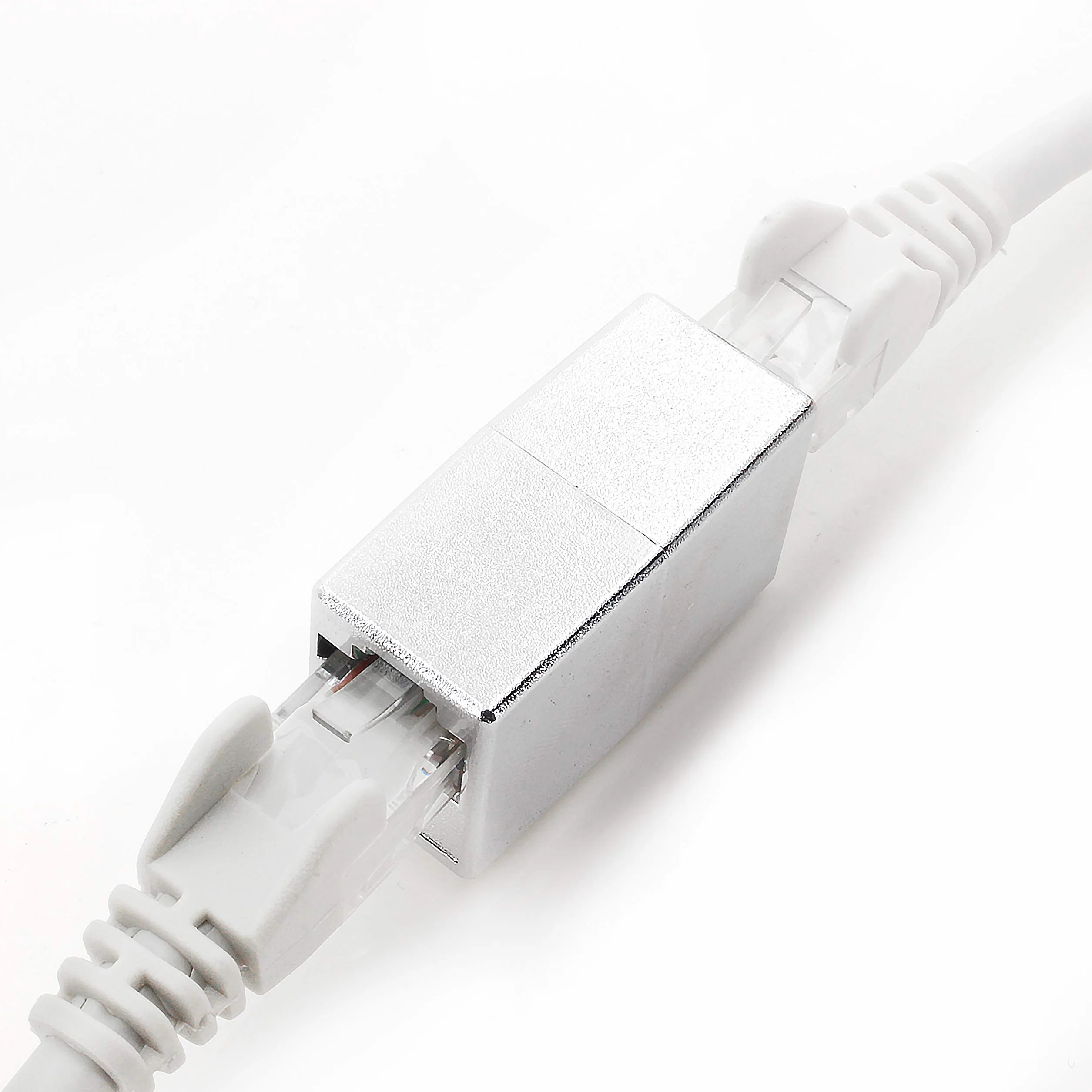 1aTTack.de Keystone Cat.6a Connettore a spostamento d'isolamento 180 ° senza attrezzi su presa RJ45 AWG 23 a AWG 26