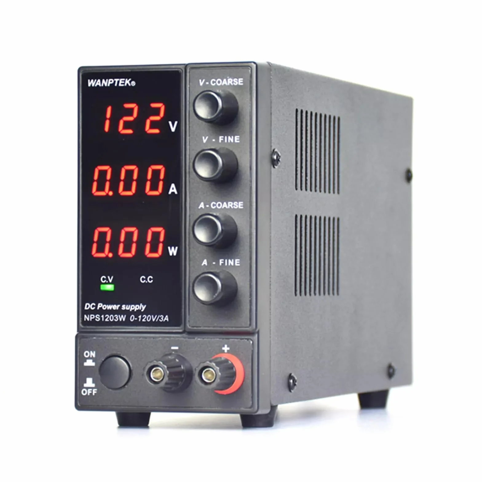 Alimentatore da laboratorio DC regolabile 0-120 V, trasformatore AC, alimentatore da laboratorio 3 A, 360 W, mini alimentatore, trasformatore da 220 V, alimentatore regolabile, alimentatore