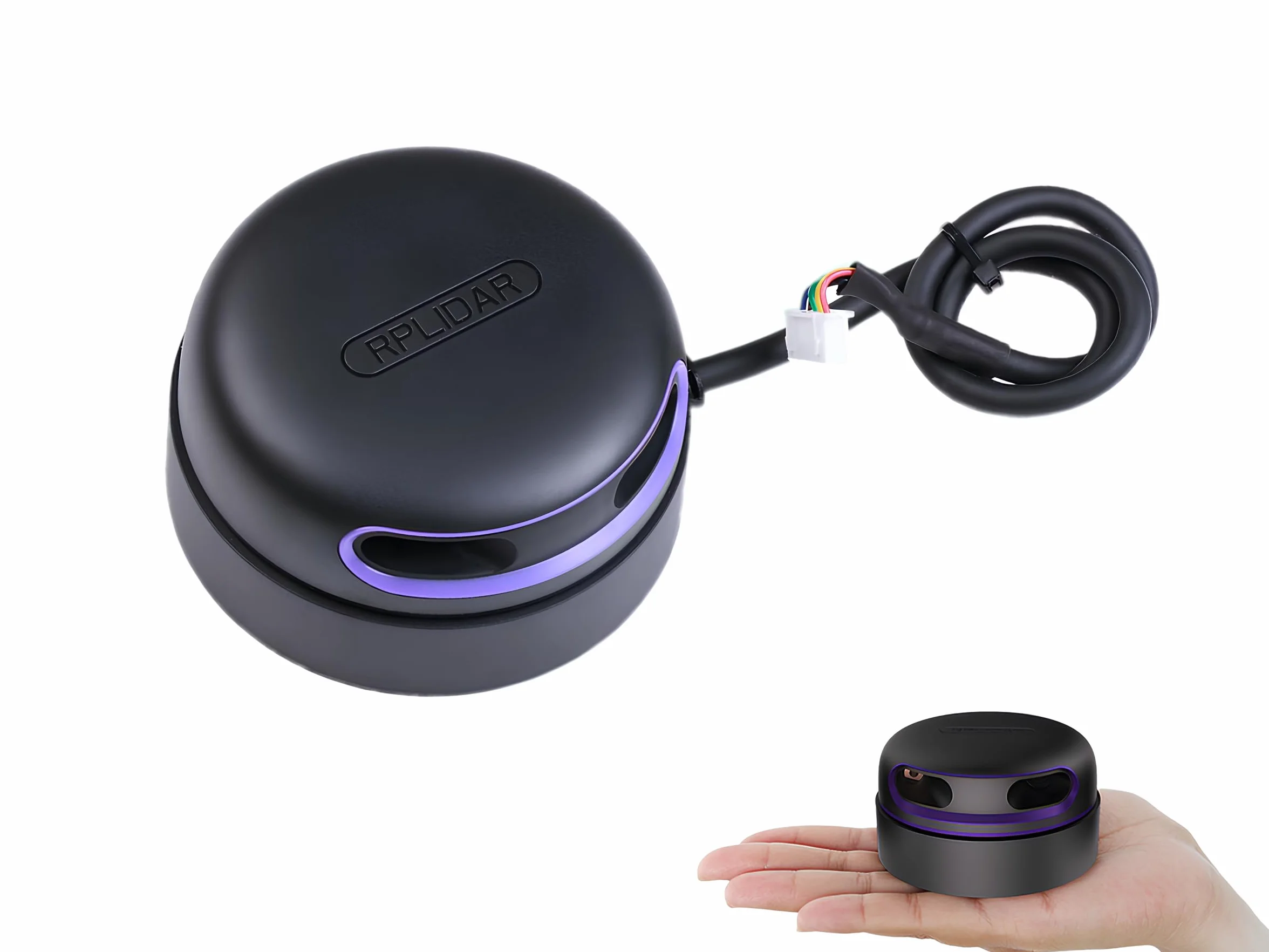 youyeetoo RPLIDAR A2M12 Scanner lidar a 360 gradi Distanza di misurazione 12 metri, frequenza di campionamento 16000 Hz Compatibile con A2 Previous SDK