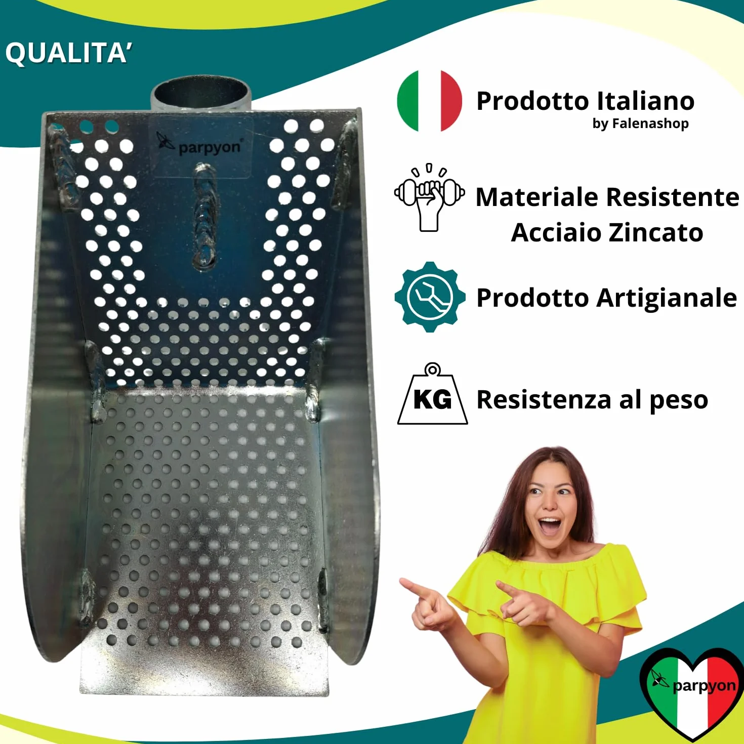 parpyon Paletta per pulizia Tombini in Acciaio Resistente Attrezzi pulizia tubature intasate per canaline canali di scolo otturato (X Tombino)