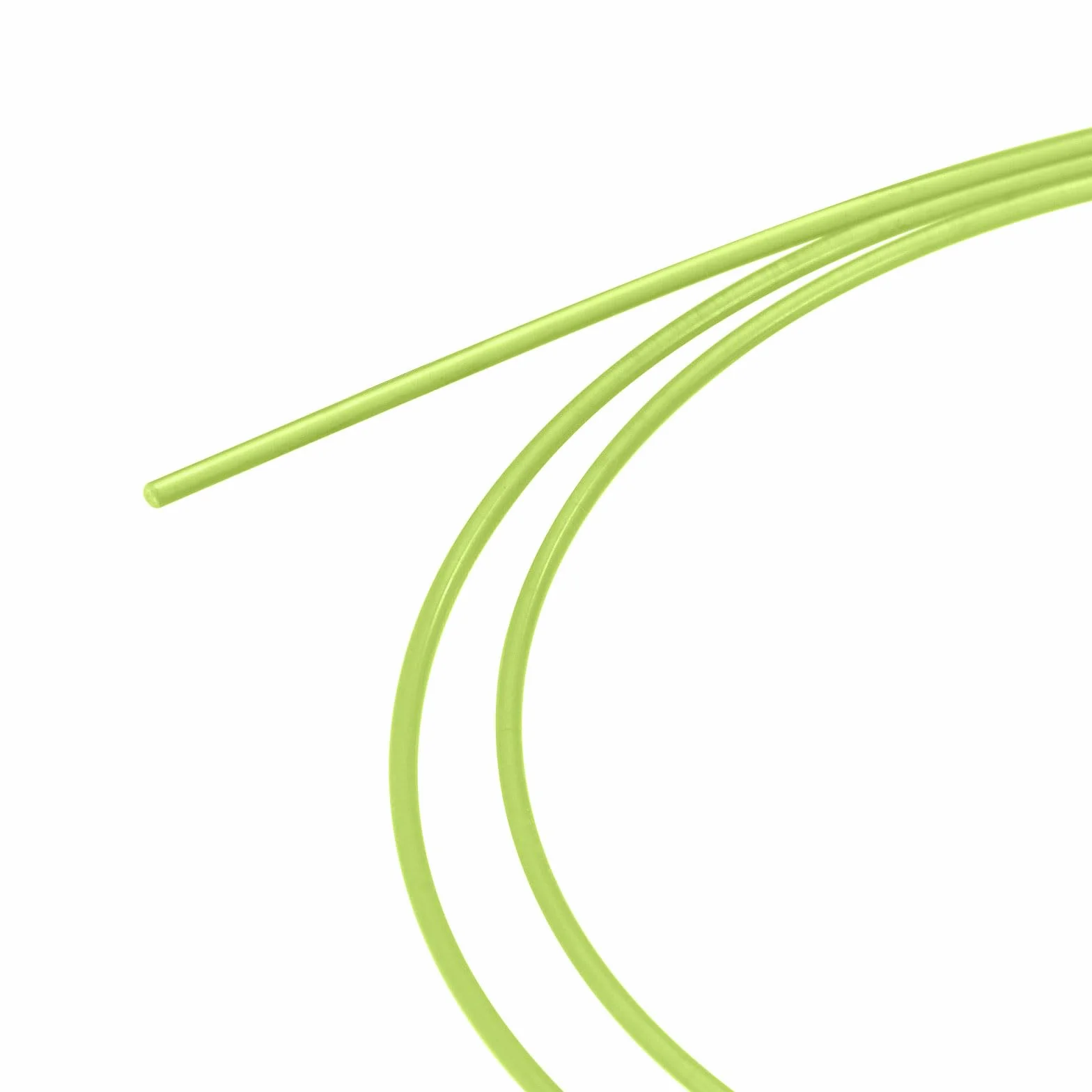 QUARKZMAN Sostituzione Fibra Ottica Mirino Aste 1mmx15cm PMMA per Archi Mirini