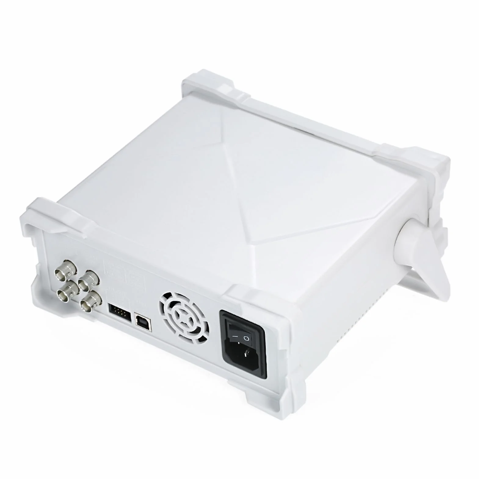 Fafeicy Generatore di Segnale DDS da 60 MHz, Generatore di Forme D'onda Arbitrarie con Funzione a Doppio Canale Ad Alta Precisione con LCD TFT da 2,4 Pollici, Modulazione AM FM (Spina europea