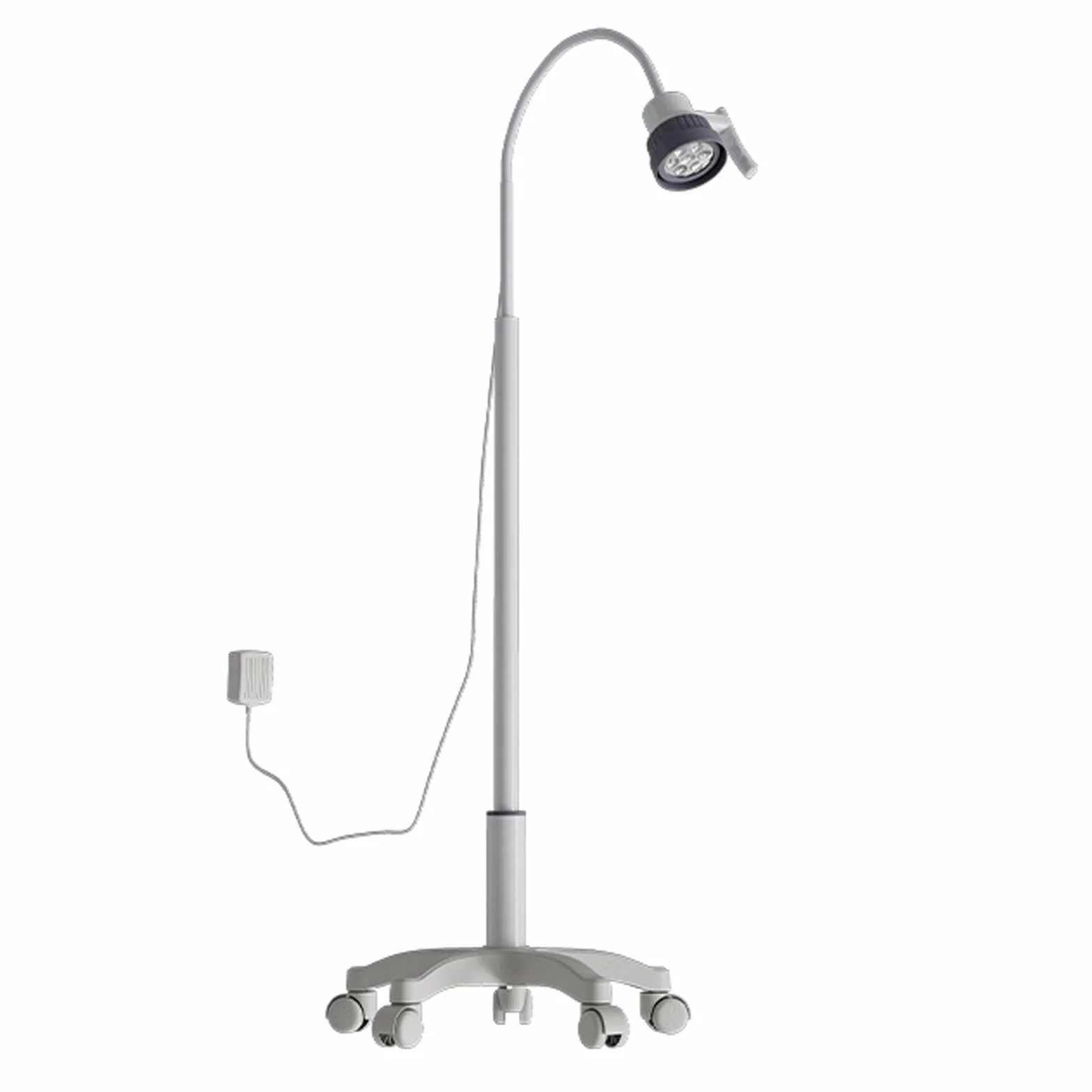 Lampada per Visita Medica da 5W, Lampada Da Visita Chirurgica LED, con Base Mobile e Ruote, Lampada per Visita Ginecologica, Lampada Chirurgica per Animali Domestici
