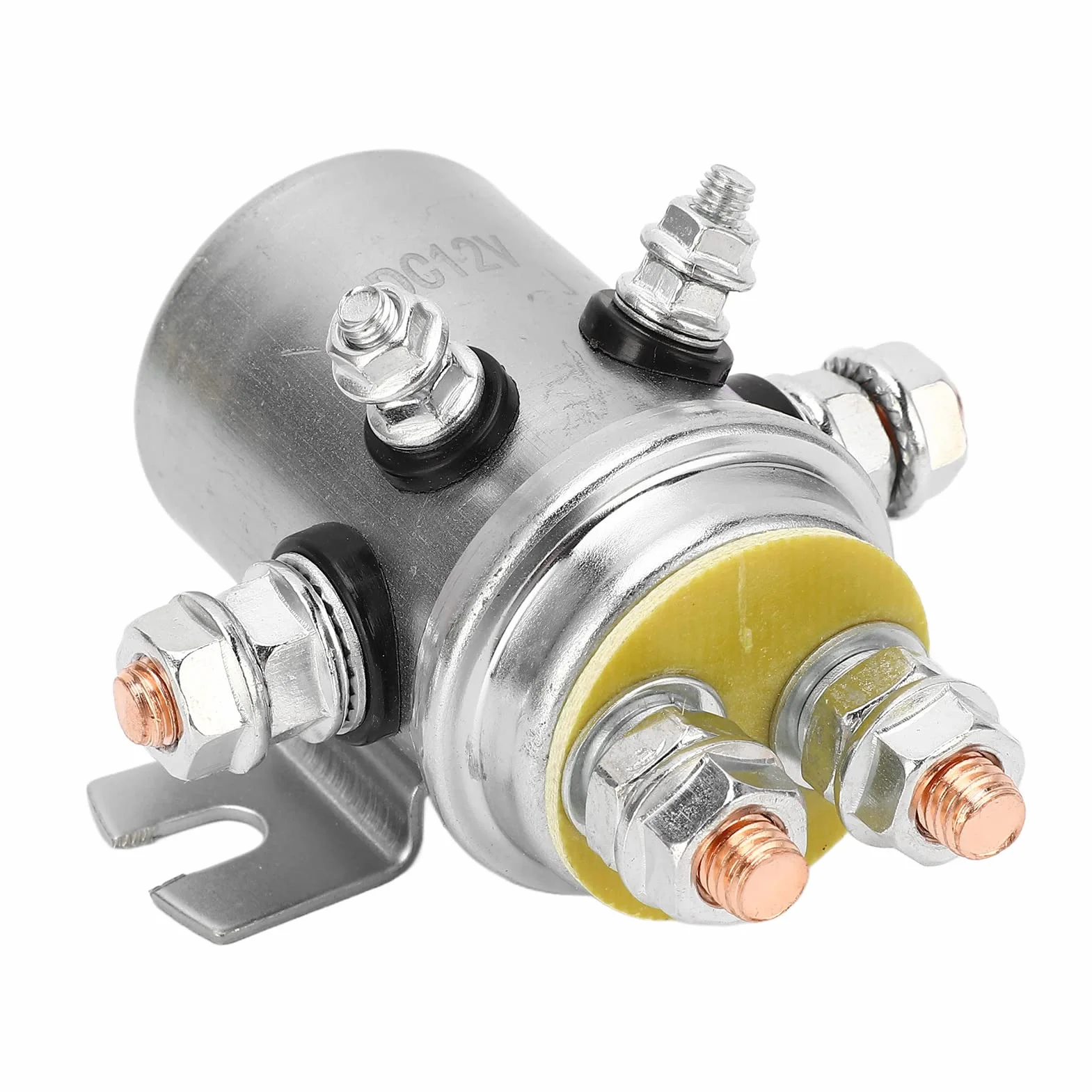 600A Relè per Verricello Elettrico Relè di Solenoide Avviamento Impermeabile DC 12V Kit Remoto Elettrico Relè per Verricello ATV Accessori per Verricello di Traino per Veicoli Industriali