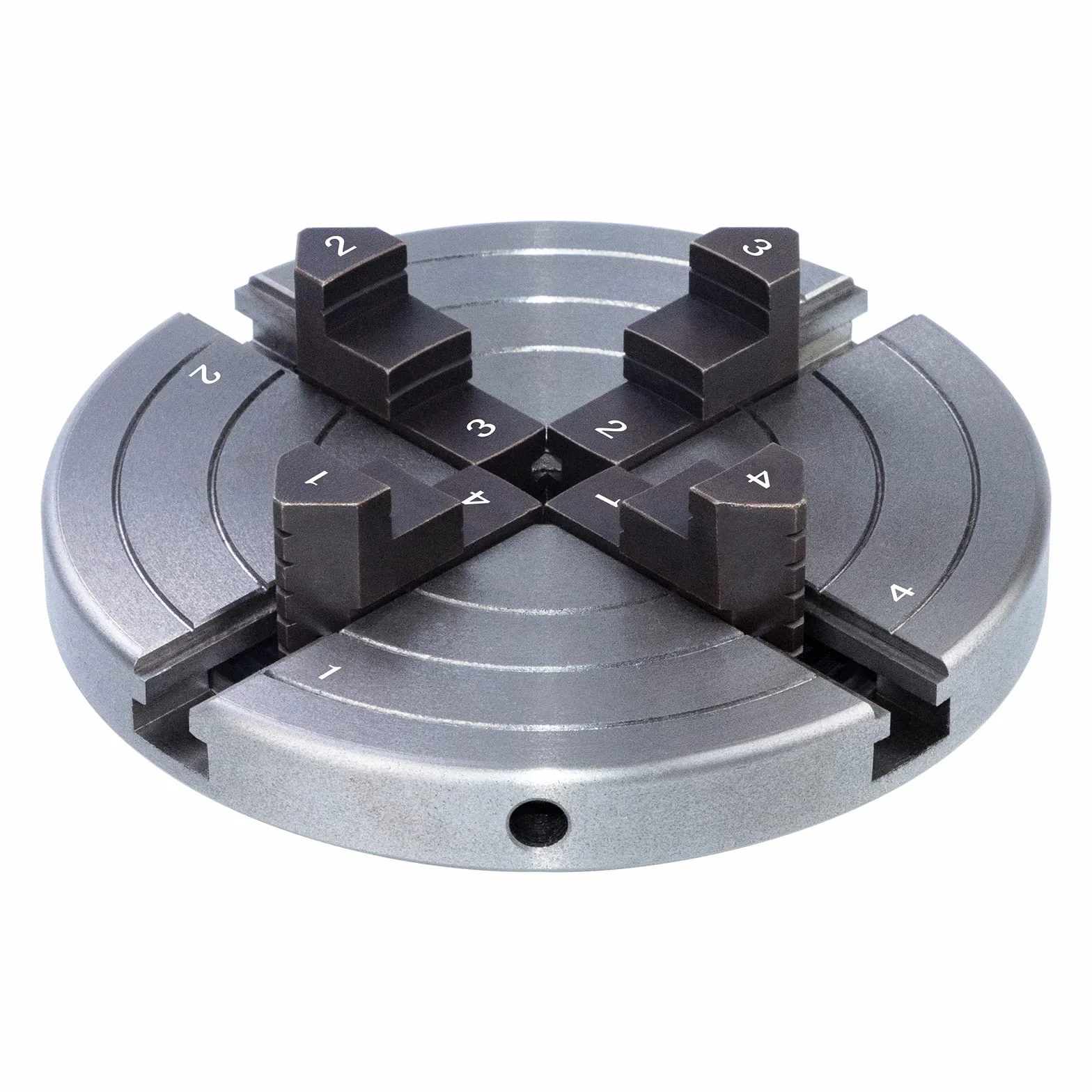 Mandrino per Tornio Professionale in Metallo Dimensioni 152mm Mandrino per Tornio a 4 Ganasce M33X3,5 per Tornio da Legno