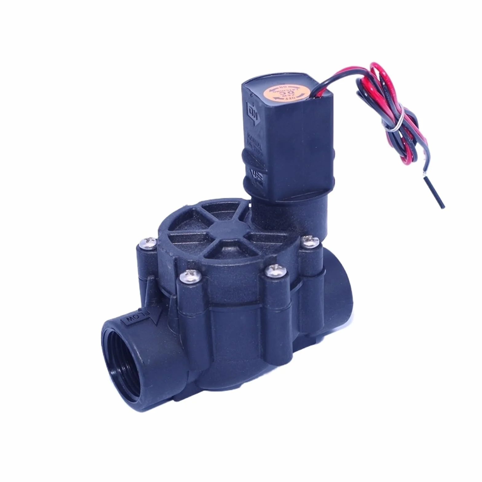 Valvola for irrigazione agricola a Bassa Pressione del Sistema di irrigazione Elettrovalvola for Acqua da 24 V da 1 Pollice normalmente Chiusa(24V AC)