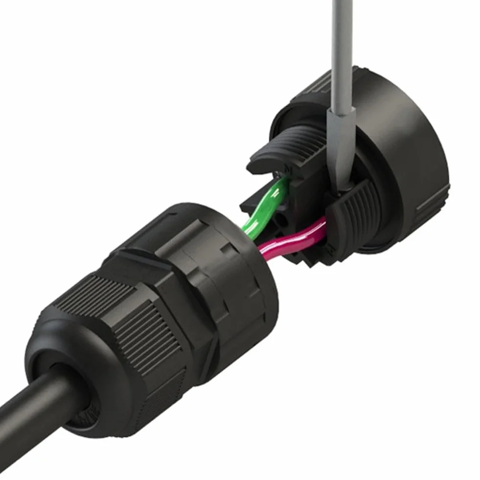 Connettore CA solare APSystems EZ1 EZ1-M 17,5 A IP68 impermeabile resistente UV -40°C a 85°C