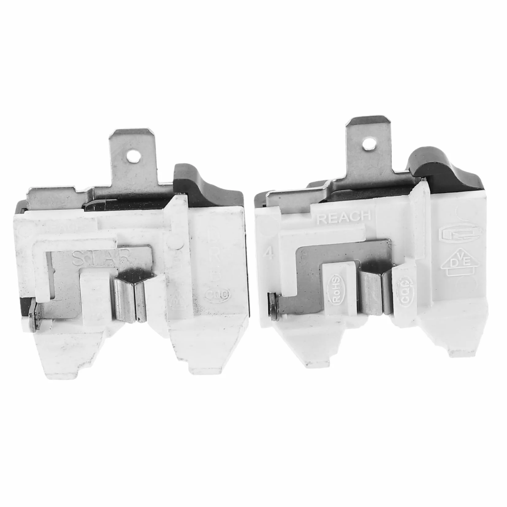 HOMSFOU 2 pezzi di protezione da sovraccarico, mini frigorifero, frigorifero per bevande, frigorifero, martello, starter congelatore, ricambio per compressore
