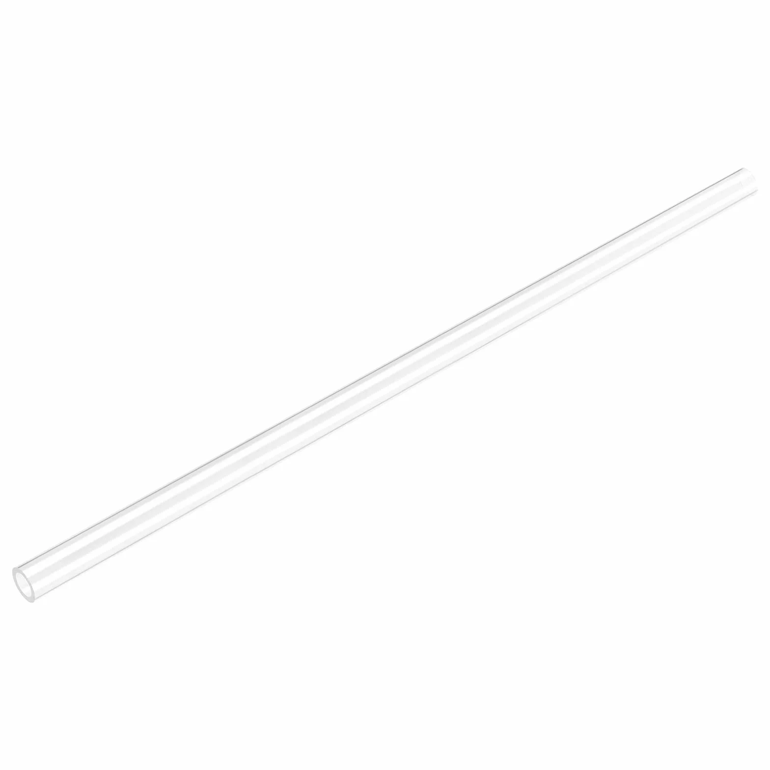 DMiotech 1pz 4mm(5/32") x6mm(1/4") x1Pi Trasparente Rigido Tubazione Plastica Tubo Tubo per Acquario Acqua Tubo, Acqua Raffreddamento Sistema, Idraulica