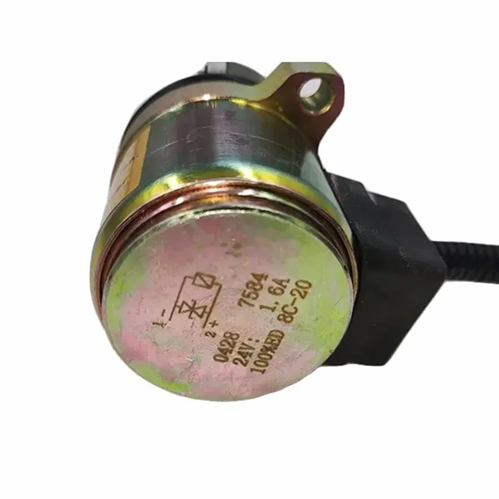 Solenoide di arresto carburante 24V 04287584 0428 7584 compatibile con Deutz 2011 TCD 2011 1011