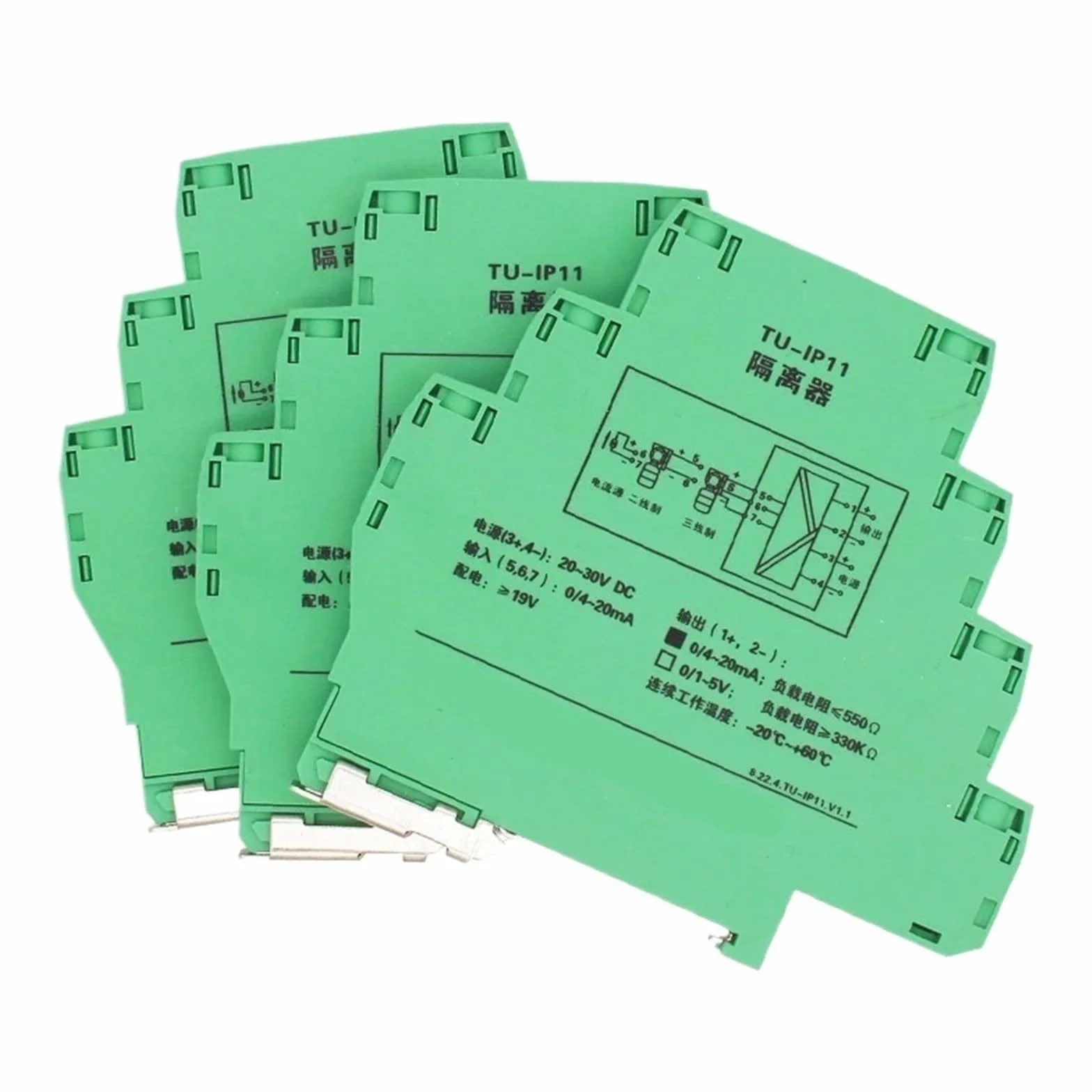 Analog Signal Converter Isolation Dc 0-10V 4-20mA Signal Isolator