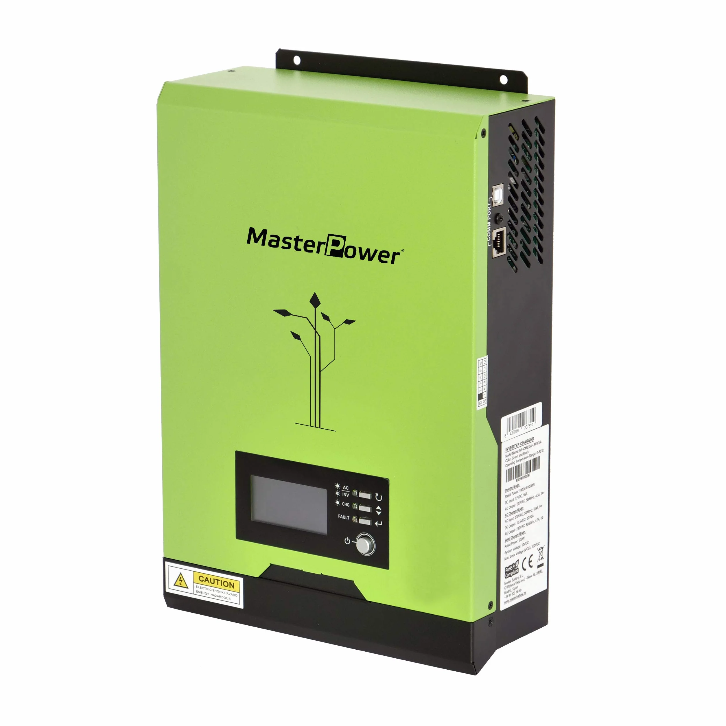 Master U-Power Inverter caricatore ibrido UM 1000 W 12 V MPPT
