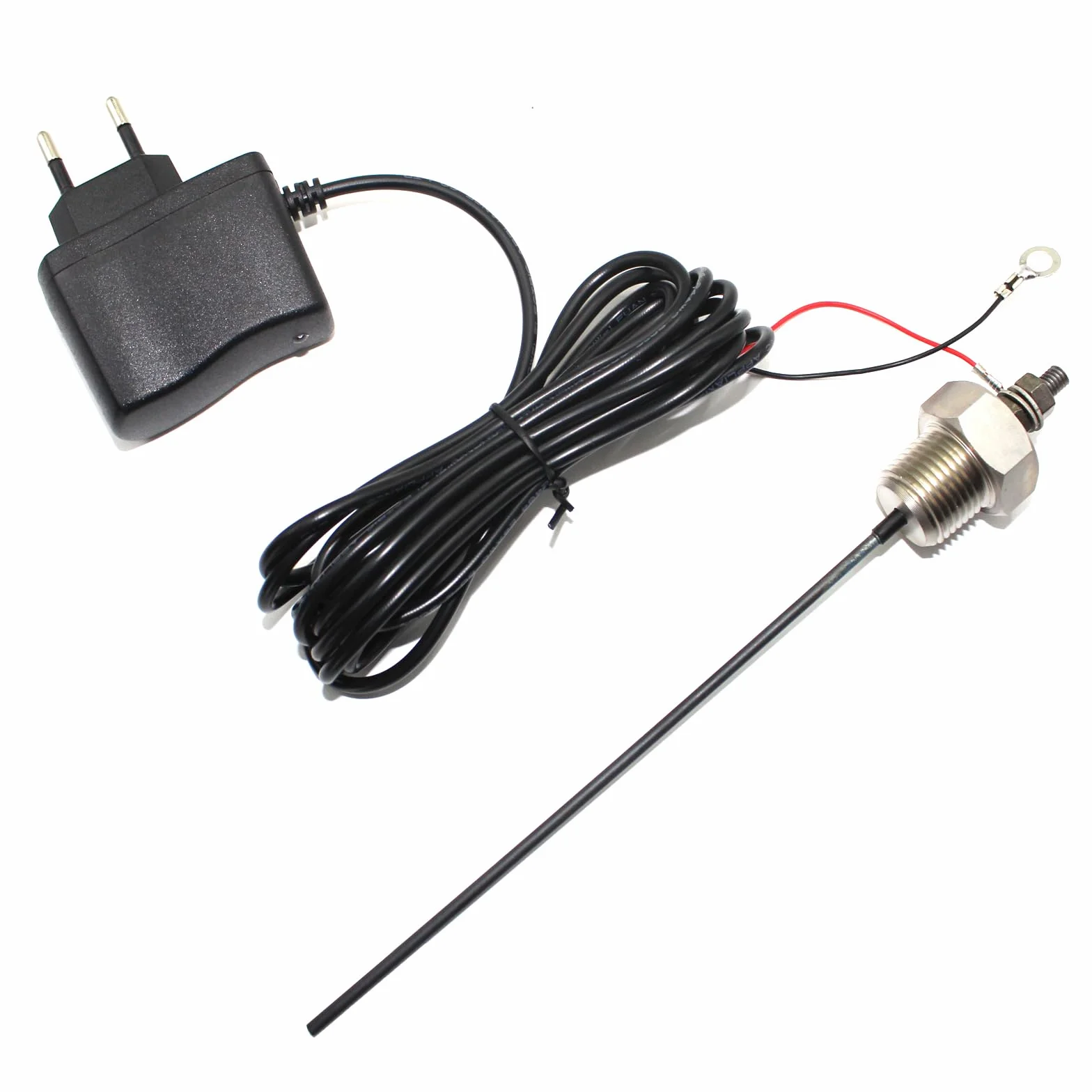 Anodo di titanio per scaldabagno elettrico, 1/2 NPT, lunghezza totale 220 mm, lunghezza rivestimento 120 mm, elimina l'odore di uova marce in acqua, per serbatoi da 10-39 galloni